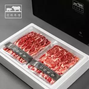 [신세계라이브쇼핑][G] 신라목장 프리미엄 LA갈비 4kg(2kg+2kg) 선물세트