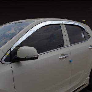 경동D212 2024 더뉴 모닝 어반JA 크롬 썬바이져 4P