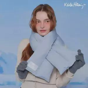 키스해링 히든포켓 남여 공용 패딩목도리 머플러 목도리 넥워머