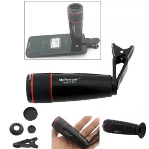 프리미어 핸드폰카메라 망원경 스마트폰 렌즈 (12X) 사진촬영 확대경 MINI-TX12