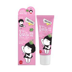 잘가 모모야 제모크림 50g 셀프 왁싱 다리 겨드랑이 제모