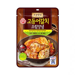오뚜기 오늘밥상 고등어갈치 조림양념 120G