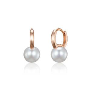 [엘르주얼리] 14K GF 블링 진주 원터치 귀걸이 ELGPEE569