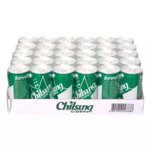 롯데칠성음료 칠성사이다 190ml 30개