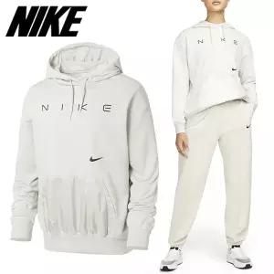 여성용 NSW 오버사이즈 프렌치 테리 후드티 DJ6393_072