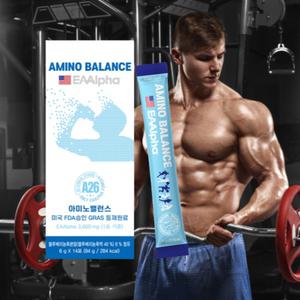 아미노 밸런스 이에이알파 6g X 14포 X 4박스 진보된 단백질 근육합성 아미노산 포뮬러