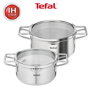 [테팔] SS노르디카 인덕션 냄비 2종(양18+양수20)