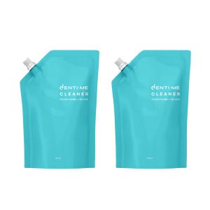 덴티미클리너 리필형 거품형 의치 틀니 세정제 치아 교정기 교정 유지장치 세척