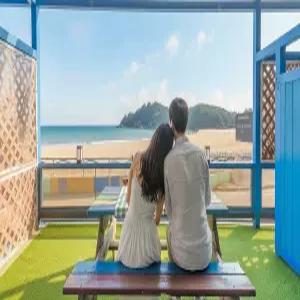 [강원/고성] 고성 씨엔블루 오션뷰 펜션 (가족/주차장/바다(도보5분)/바다(바로앞)/오션뷰/편의점/매점/해수욕장/커플/일출/일몰/개별바베큐/테라스/흡연구역(지정장소))