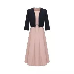 [보리보리/미니멈]MARIO실크 재킷 플레어 원피스 MYAAWO2390