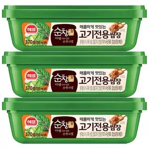 사조 해표 순창궁 고기전용쌈장 170g x 3개 / 장류