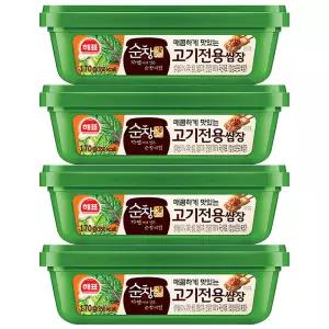 사조 해표 순창궁 고기전용쌈장 170g x 4개 / 장류
