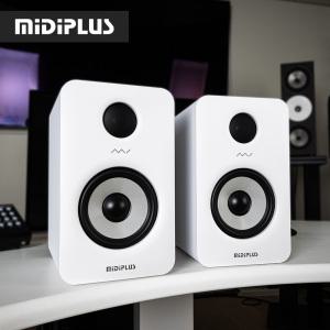 미디플러스 MI5 II 블루투스 모니터 스피커 액티브 게이밍 북쉘프 데스크탑 PC 모니터링스피커