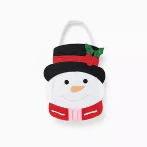 크리스마스 펠트 미니가방 만들기 단품 (눈사람)