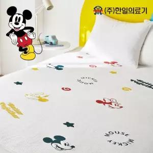 유아용 인증 안심 원단) 디즈니 프리미엄 냉감패드 쿨매트 미키마우스 친환경 오코텍스 인증