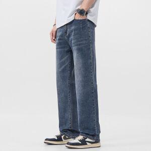 남성 배기 청바지 스트레이트핏 캐주얼 긴바지 C14Z15 원픽2