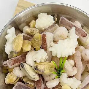 냉동 손질 해물 모듬 해산물 믹스 5종 600g