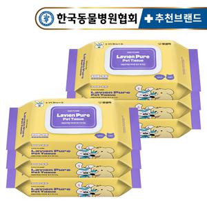펫생각 80매 6팩 고양이 강아지 물티슈 유기농 저자극 대용량 바디 펫 애견반려동물 산책 펫티슈