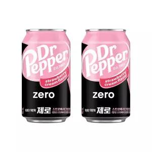 닥터페퍼제로 스트로베리크림향 350ml CAN (24입)