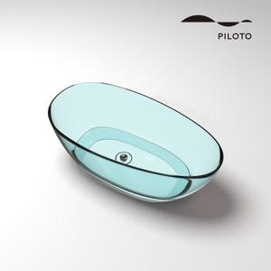 필로토 [더죤테크] 판타즈마욕조8001 클리어블루 이동식 천연수지