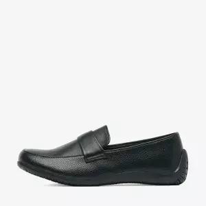 [보리보리/아이들]1301 키즈 소가죽 컴포트 새들 로퍼 - 블랙