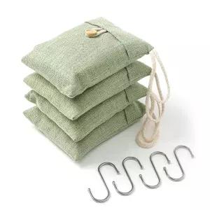 또팔아스토어 탈취제 숯주머니 4P세트(그린) 제작 신발 자동차