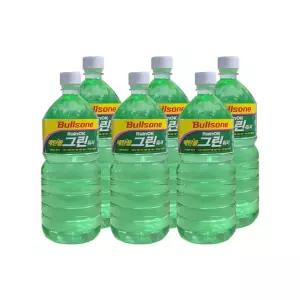 불스원 레인OK 에탄올 그린워셔액 1.5L 6개