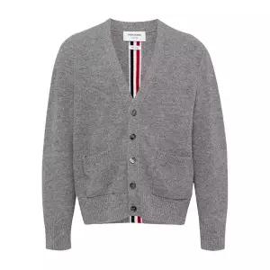 [명품] 센터백 스트라이프 가디건 그레이 MKC556A Y1029 055