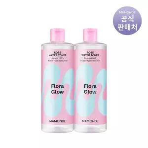 [15추가할인]플로라 글로우 로즈 워터 토너 500ml x 2개