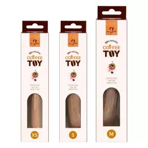 펫더맨 천연 강아지우드스틱 커피나무 이갈이 장난감 토이