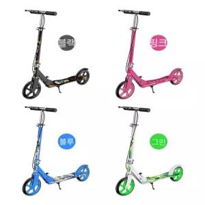 틴다샵 수동킥보드 성인 수동 접이식 두발킥보드 1개