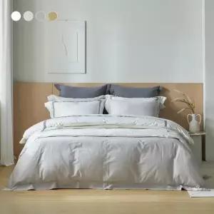 포지타노 100수 사틴면 이불커버 베개세트 싱글 퀸 킹  4컬러)