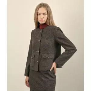 [올리비아로렌]라운드 자켓_VOCGA4W9121