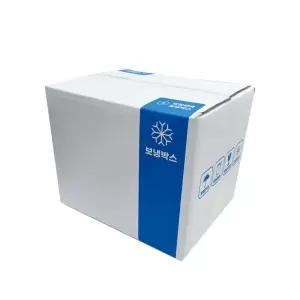 [세화박스] 종이 보냉 택배박스 화이트 세화W 0호 (215X150X160) 20개입 포장