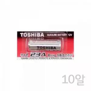 도시바 23A 알카라인 건전지 12V 10개 (WFK59DM)