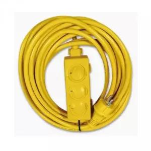 산업용 3구 전기 연장선 1.5SQ 10m 리드선 (WFK5R1C)