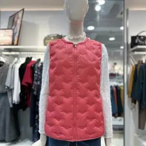 [크로커다일레이디]크로커다일레이디 경랑 고주파 덕다운 패딩 조끼 CLDWVT90