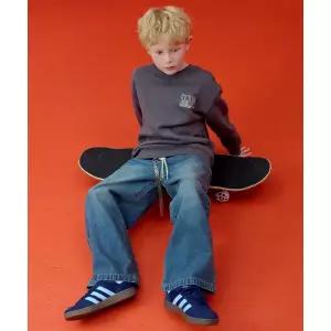 엔젤 배기 데님 팬츠-인디고 (MG53PD01ID)_IC