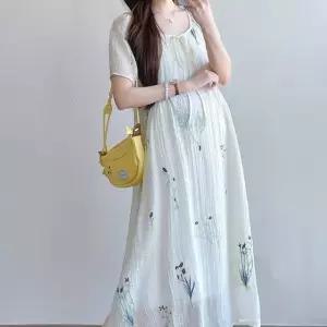 임부복 여름 원피스 임산부 원피스 (WFK76BQ)