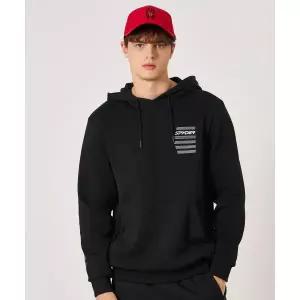 스파이더 SPYDER 남성 라드패드 후드 티셔츠 SPKFCNHD301MBLK 214047