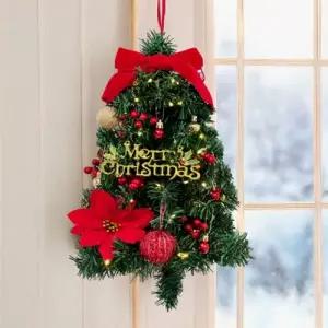 [텐바이텐]크리스마스 포인세티아 벽트리 만들기 DIY키트 풀세트 하프벽트리 겨