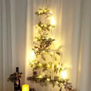 [텐바이텐]크리스마스 벽트리 LED 노르웨이 벽걸이 행잉 장식