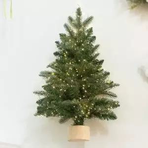 [텐바이텐]크리스마스트리 반쪽 벽트리 나무 무장식 울창한초록숲 60cm