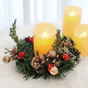 [텐바이텐]솔방울메리 미니 리스 DIY 만들기 키트 크리스마스 소품