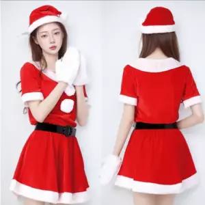 [텐바이텐]파티앤온 크리스마스 산타걸 코스튬 의상 4종세트