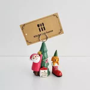 [텐바이텐]설렘하우스 크리스마스 장식 미니어처 트리 메모 산타 세트
