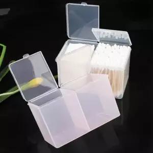 화장솜 보관함 케이스 면봉통 얇은 (WFK890P)