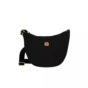 [롯데백화점]브릭스 엑스백 하프문 스몰 숄더백 블랙(BR-BXG45052.101)