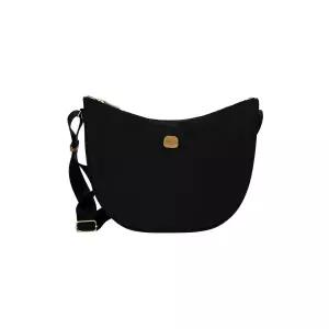 [롯데백화점]브릭스 엑스백 하프문 미디움 숄더백 블랙(BR-BXG45051.101)