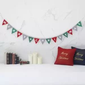 [텐바이텐]설렘하우스 크리스마스 트리 장식 삼각 가랜더 230cm